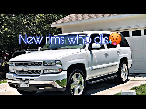 Installing 22” Inch Texas Editions On The Tahoe - Vlog #19