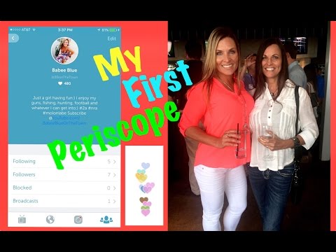 My VERY first live broadcast on PERISCOPE! With SoulSurvivorx2:))