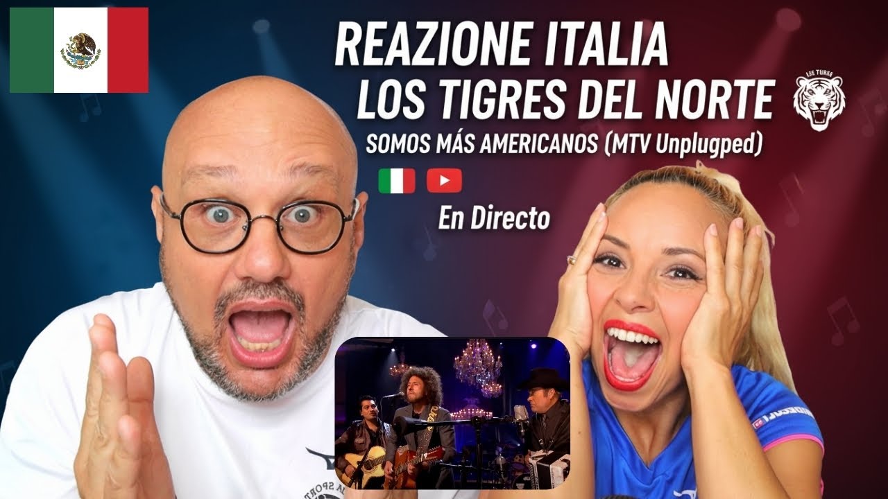 😍 Primera vez: Italianos reaccionan a Somos Más Americanos
