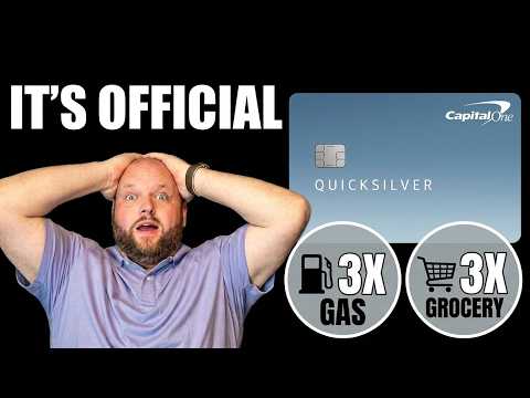 Video thumbnail: Capital One Rolls Out Quicksilver Credit Cards To Discover