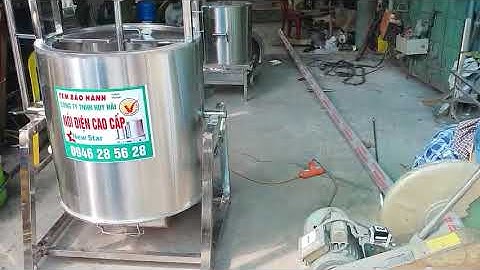 Nồi Cô Đặc Dung Dịch Bằng Điện Có Cánh Khuấy Tự Động Giá Rẻ Bất Ngờ