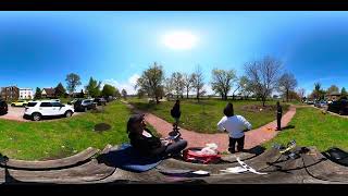 Insta 360 Degree Timelapse 2024 Total Eclipse