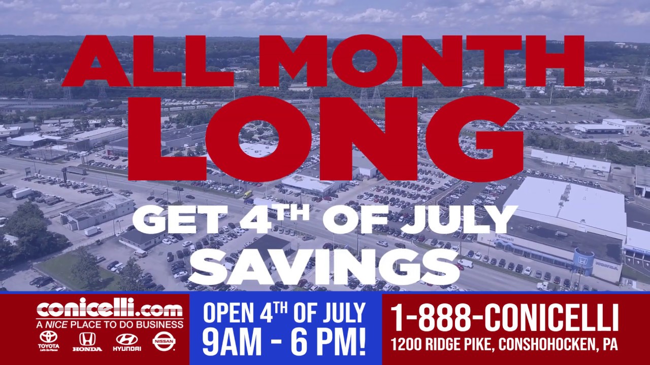 Conicelli Autoplex - 1000s of new Toyotas, Hondas, Hyundais & Nissans, over 900 pre-owned