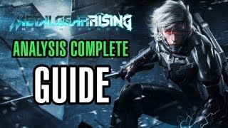 Metal Gear Rising: Revengeance - All VR Mission Locations (Analysis Complete Guide)