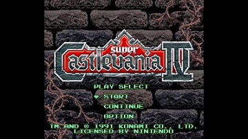 Super Castlevania IV playthrough ~Longplay~