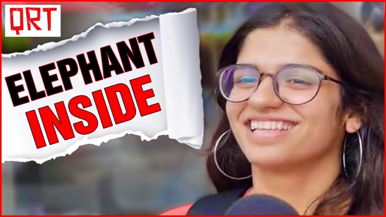 Can You SOLVE this 'ELEPHANT' Riddle ? | 99 % Will FAIL | Funny IQ Test QUIZ | Quick Reaction Team