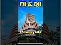 Fll/FPI AND DII Trading Activity on nse || FII AND DII BUY🟢 SELL🔴 DATA ANALYSIS || #fiis #diis