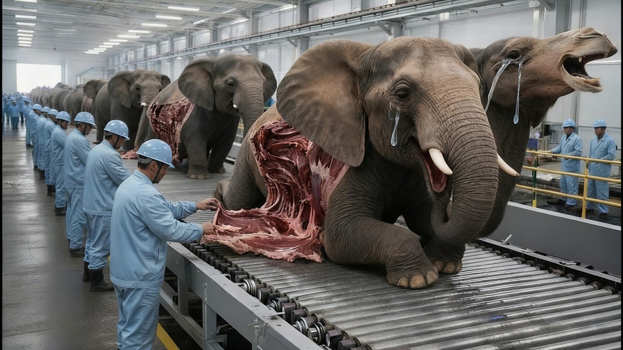 Inside The Secret Factory Where Elephants Become Luxury Items
