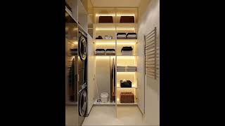 Продуманное хранение в прачечной