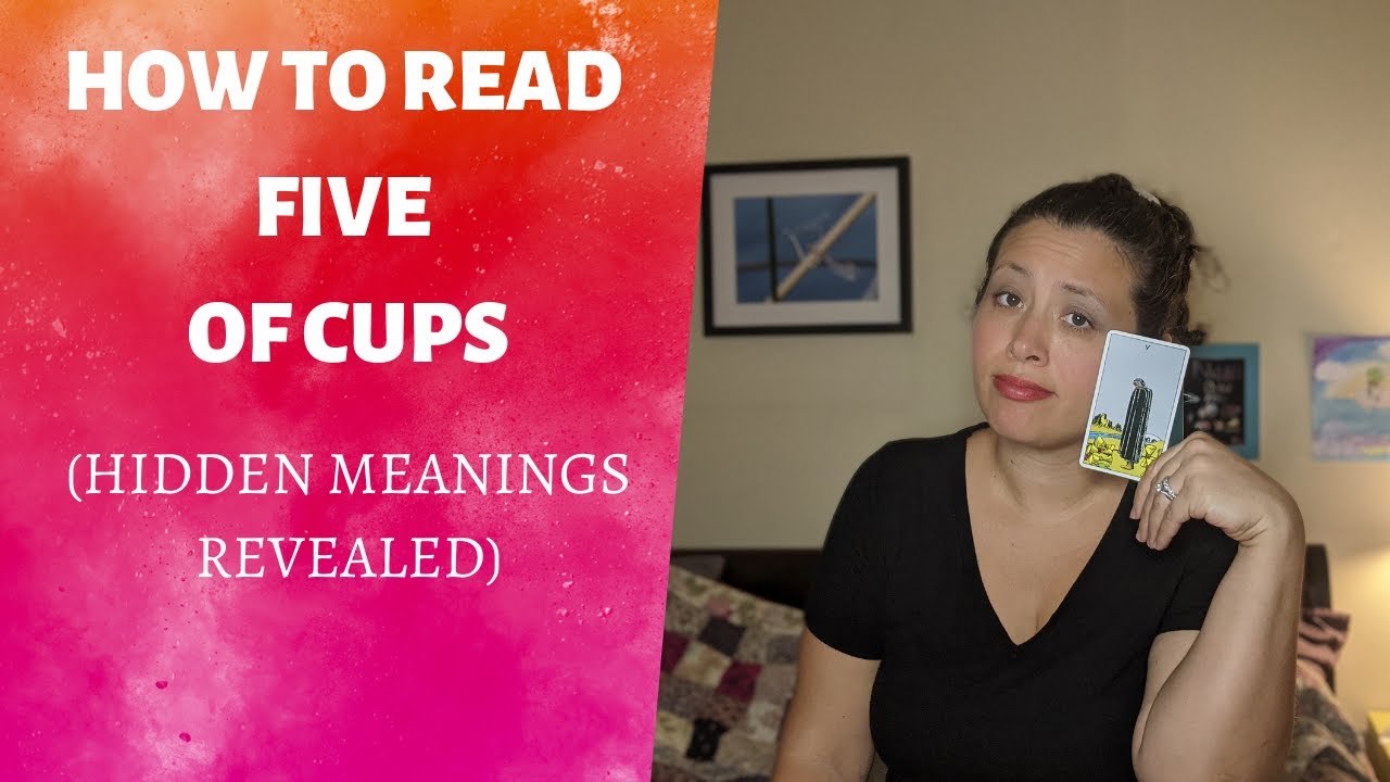 5 OF CUPS TAROT MEANING & symbolism (Includes reversed meanings & astrology)