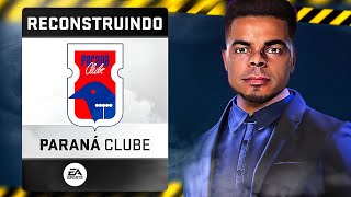 ESTAMOS AO VIVO - FIFA16 PC RECONSTRUINDO O PARANÁ CLUBE