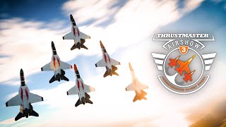 DCS T-7: Aerovector Jet Team FULL SHOW at Thrustmaster Airshow 3 #DCS