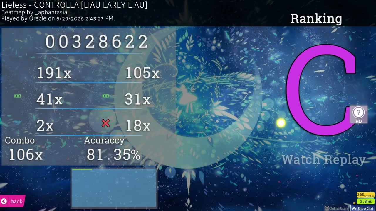Lieless - CONTROLLA Ego Pass 6.68*