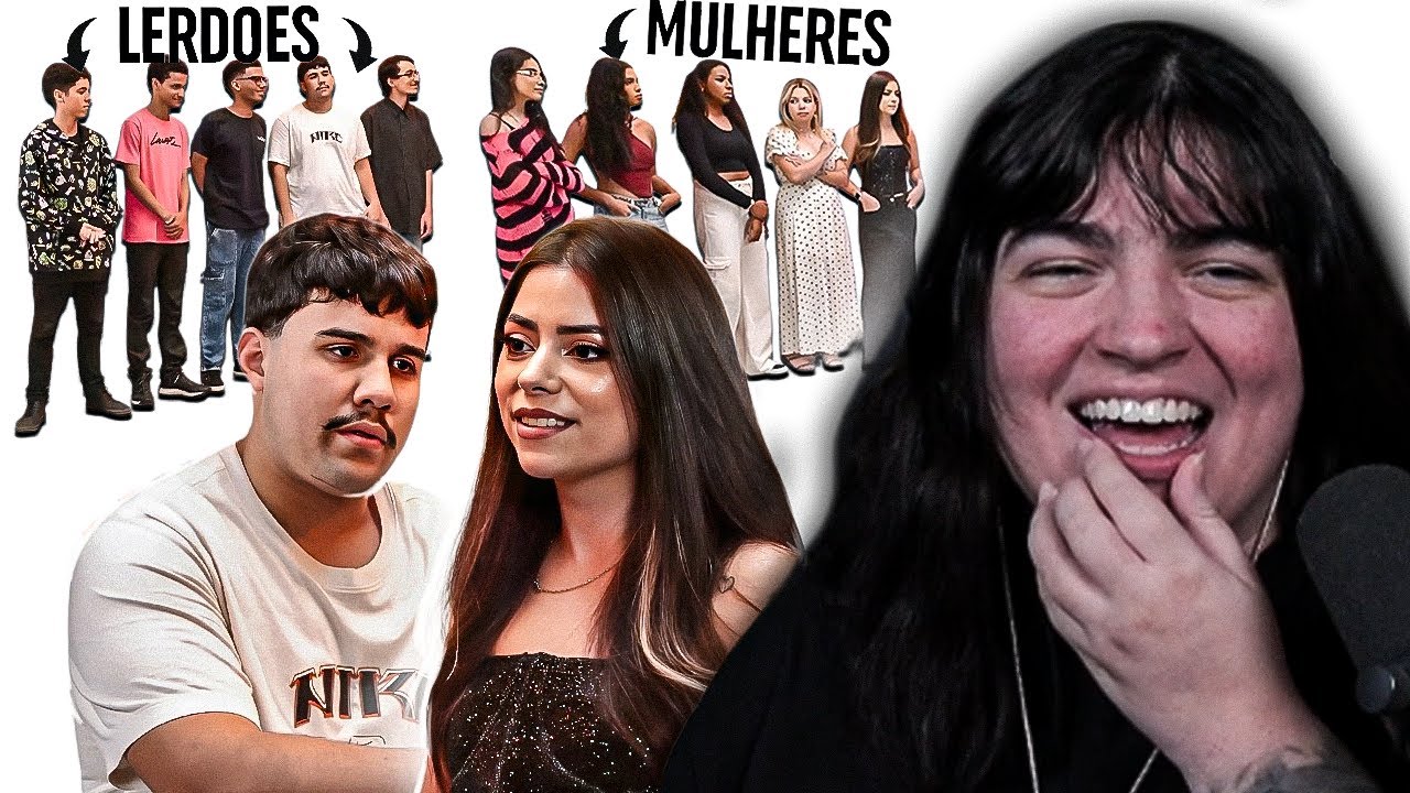 5 LERDÃO VS 5 MULHERES - react Paulo Vita Show