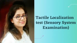 How do you perform tactile localisation? Profile