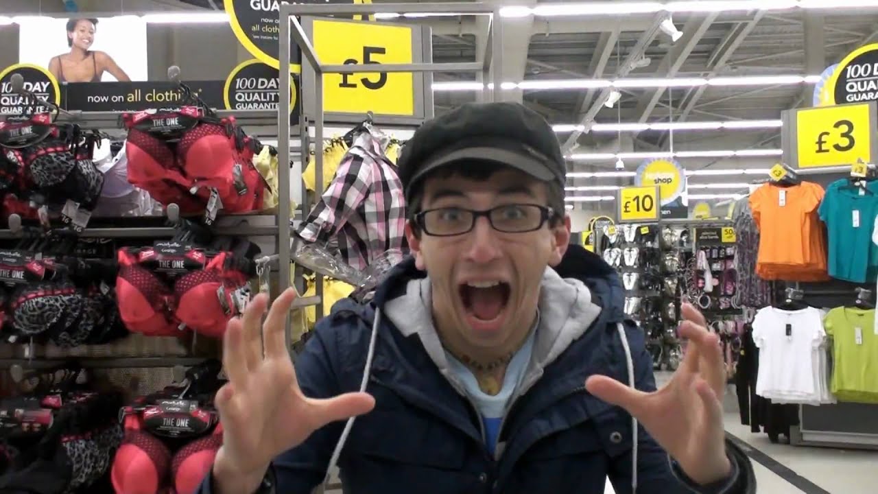 The Pink Panther in ASDA [Hidden Camera] Full HD