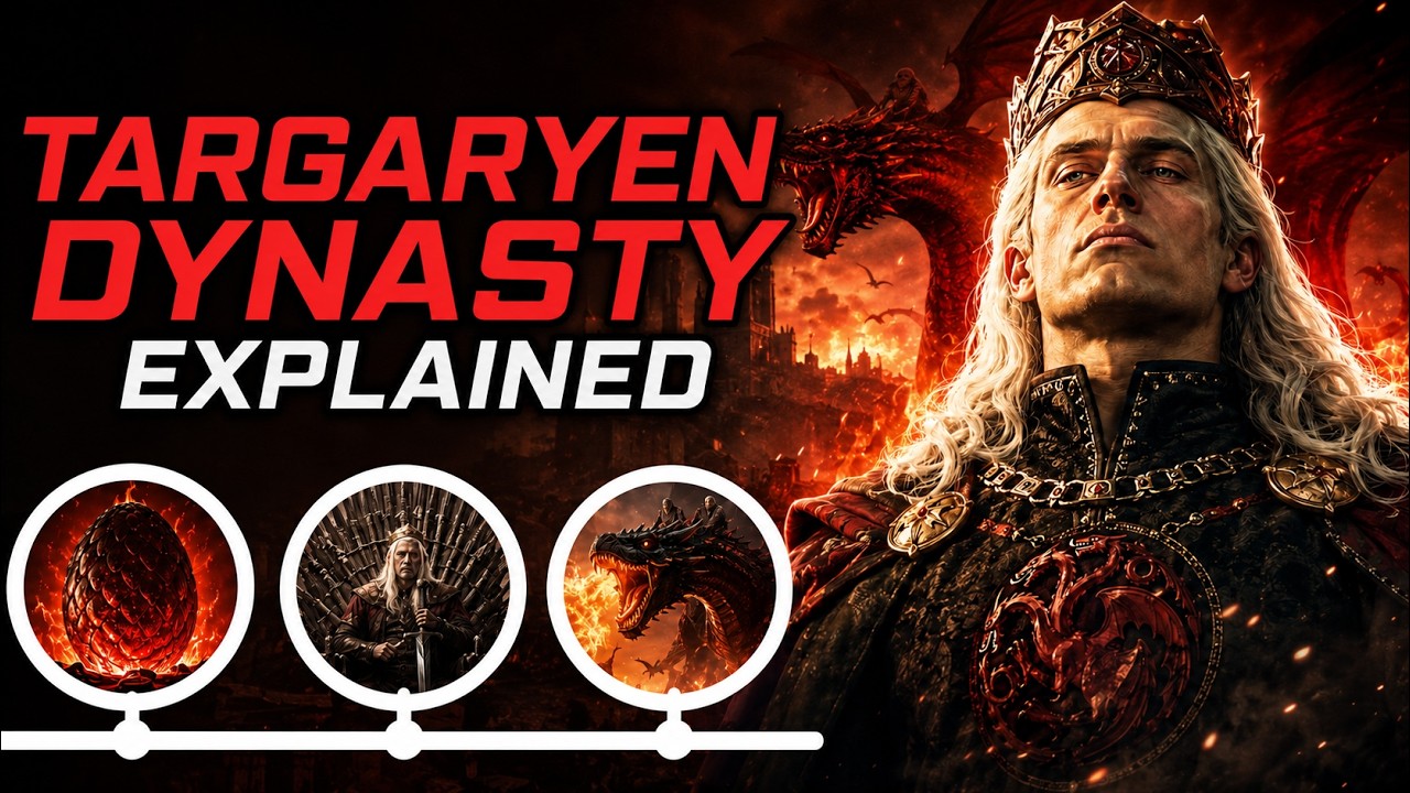 The COMPLETE History of the Targaryen Dynasty Explained!