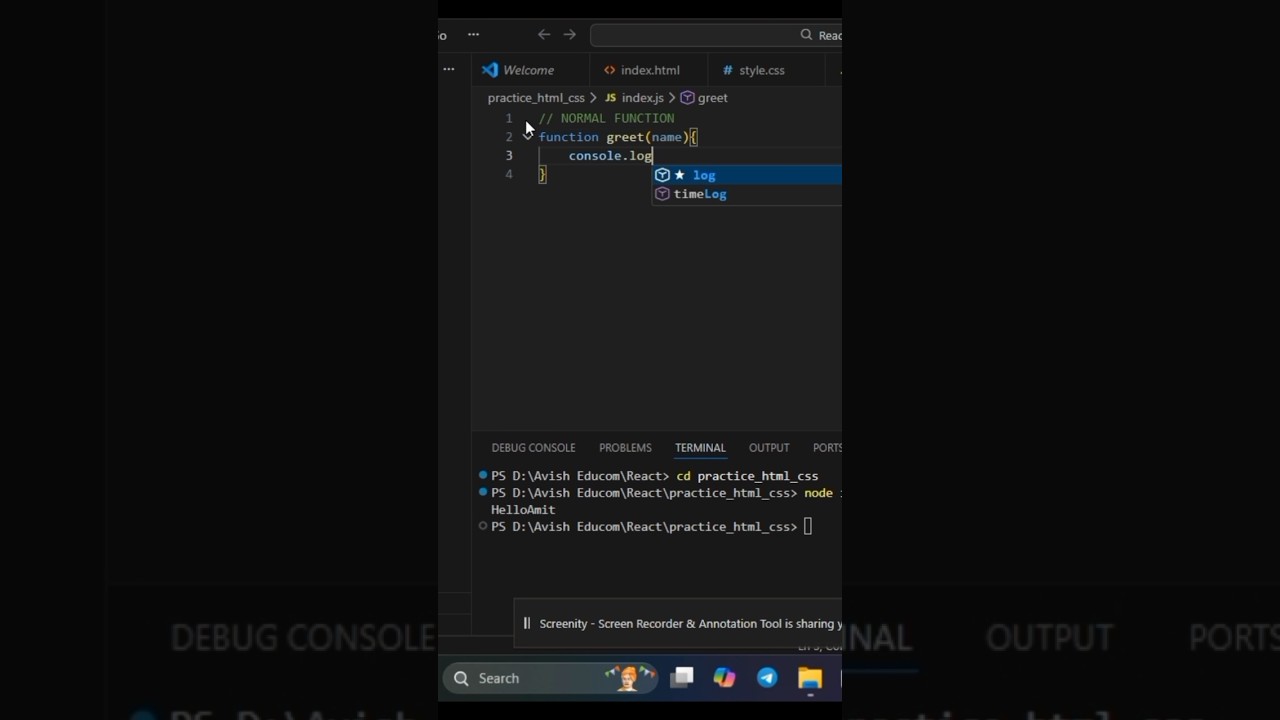 Arrow Function vs Normal Function vs Function Expression | JavaScript Basics