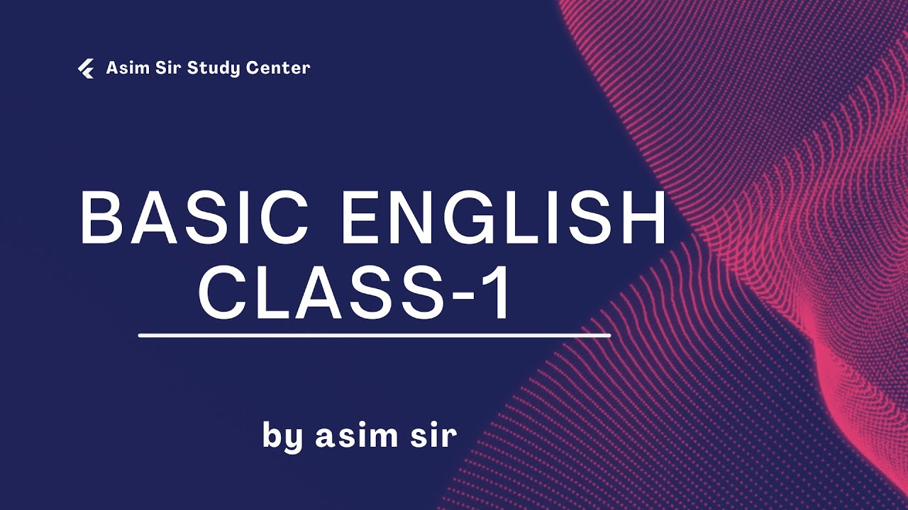 Sir Basic Asim Sir Study Center BASIC CLASS 1 - YouTube