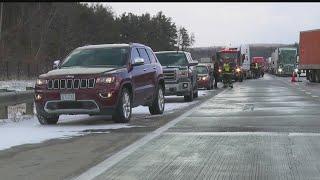 Several Vehicles, Semis Collide On I-80 Near I-76