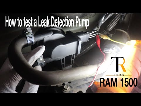How to test and replace a leak detection pump (LDP) on a Ram 1500 p0456 p0440
