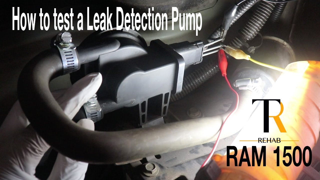 How to test and replace a leak detection pump (LDP) on a Ram 1500 p0456  p0440 - YouTube