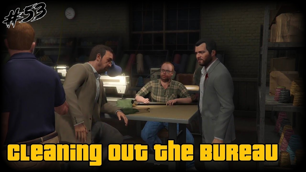 GTA 5 - Mission #53 Cleaning Out The Bureau - Full Guide [No Commentary Gameplay] | NVG Originals