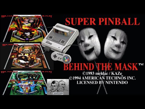 Super Pinball: Behind the Mask SNES - Cu0026M Playthrough
