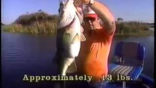 Bill Dance Lands 13 lb Monster Largemouth Bass