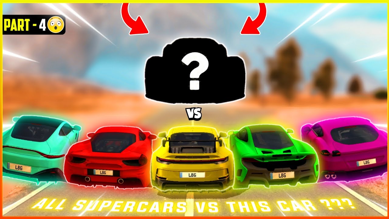 Driving School Sim - 2020 | All Supercars Vs This Car ??? | Drag Race🏆 | Part - 4 🤯 | [ Last Part ]