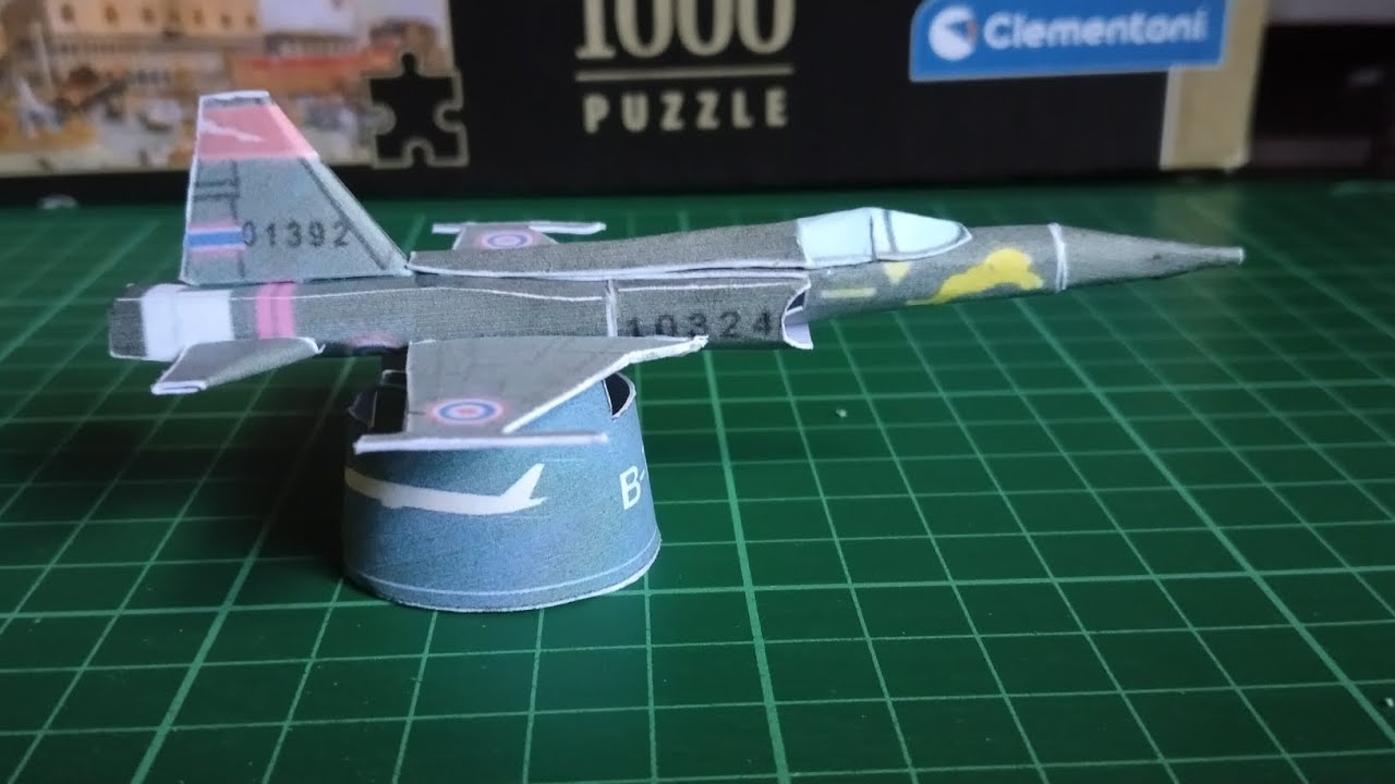 Northdrop F-5TH Tigers II (10324) Of The 103 Squadron Of The Royal Thai Air Force Papercraft Model🇹🇭