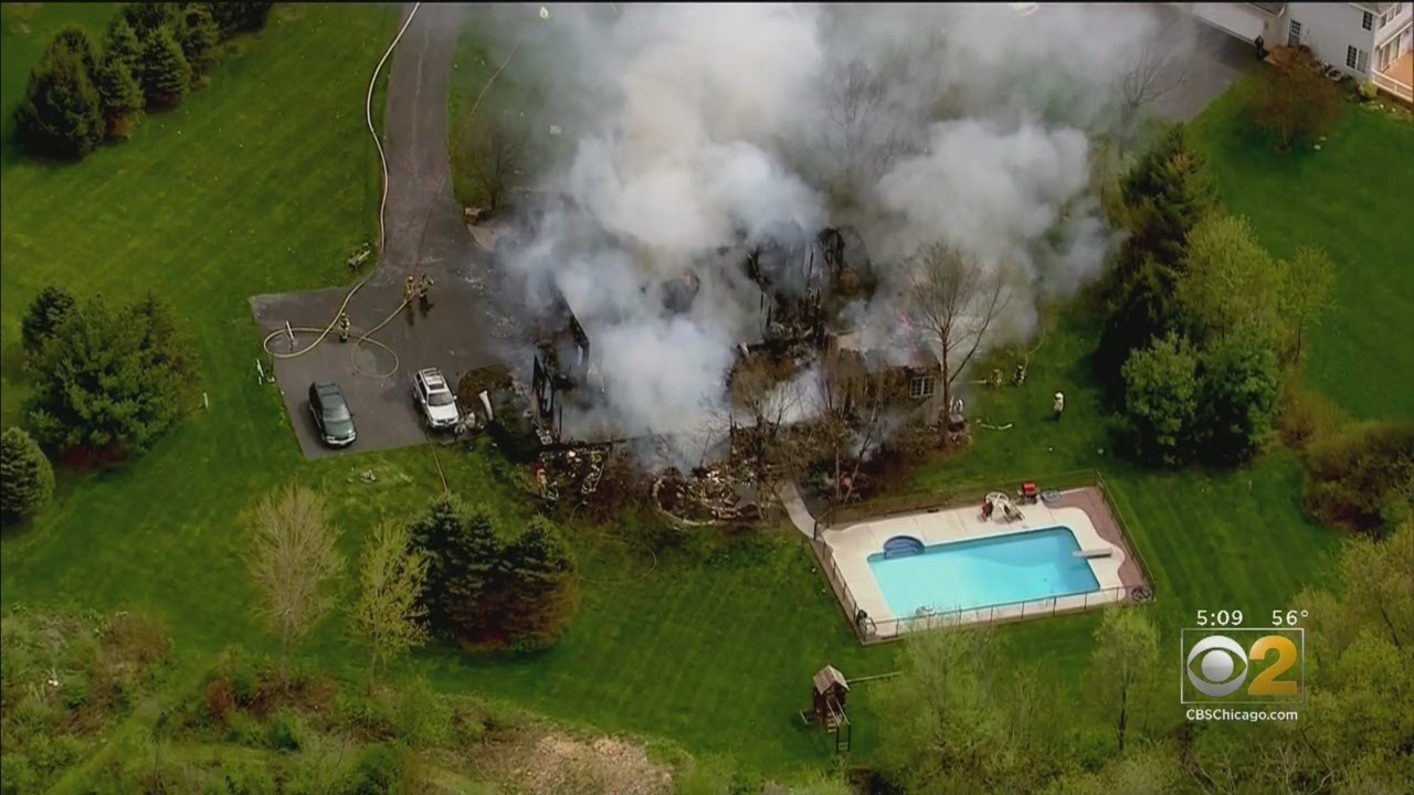 Fire Destroys House In Belvidere YouTube