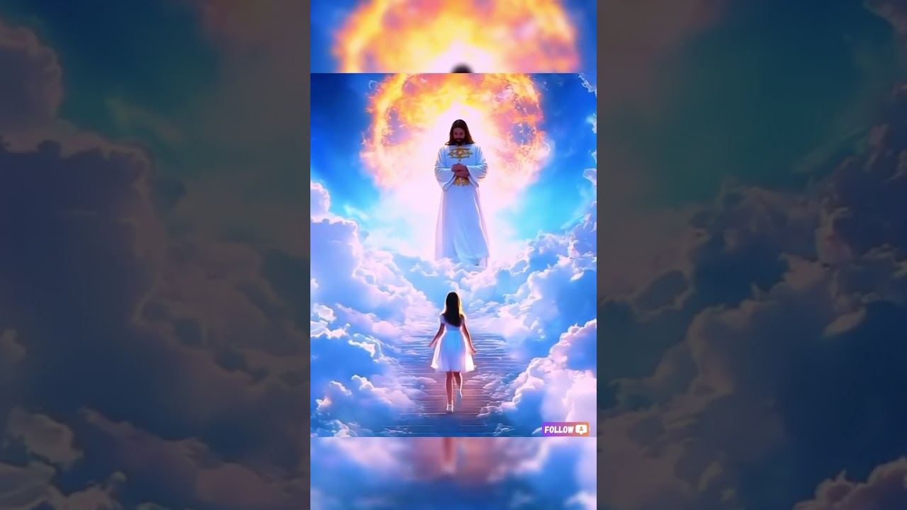 "Jesus Walking with the girl : A Journey to Heaven" 