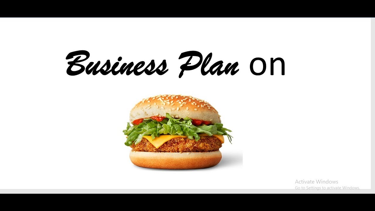 CBSE Class 12 Entrepreneurship Project Business Plan Burger