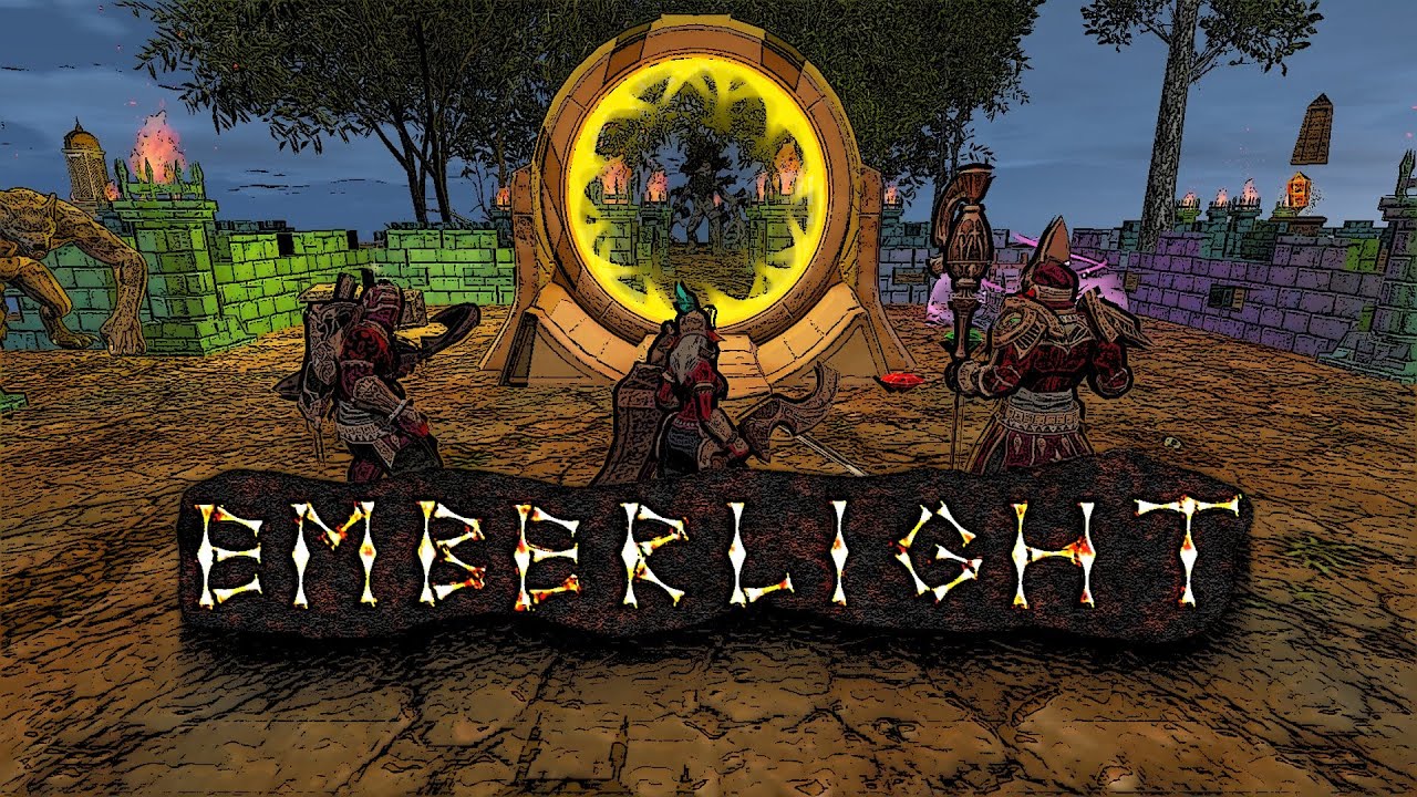 Emberlight Play Test in the Ruins(No Commentary)