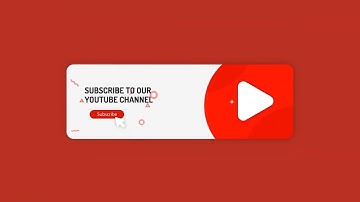 Youtube Subscribe Animation Video Template | CreateStudio