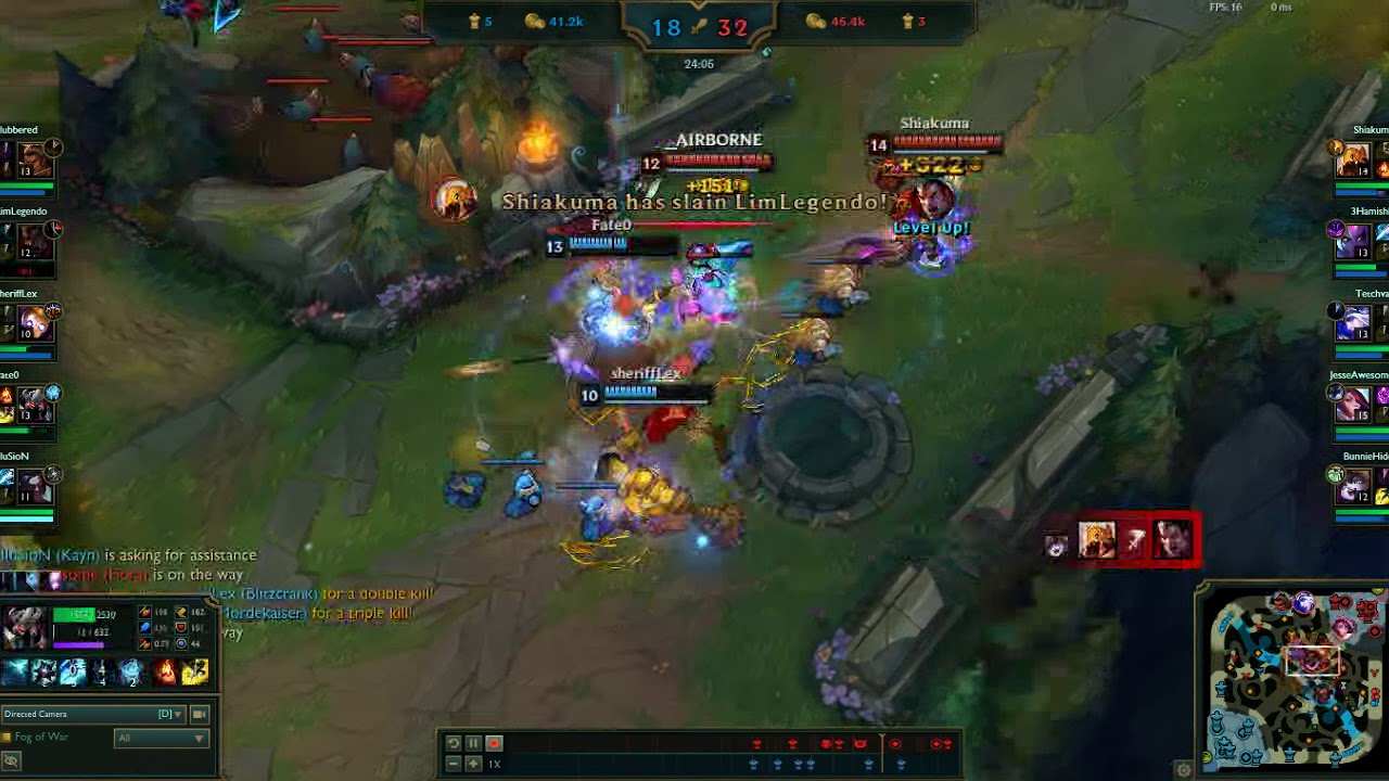 Azir triple