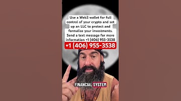 Set up your LLC and web3 wallet, get your crypto off exchange and cold wallet #xrp #bitcoin #crypto