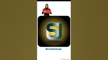 How to Design Monogram logo S+U - logo design tutorial #logo #shorts #illustrator #graphicdesign