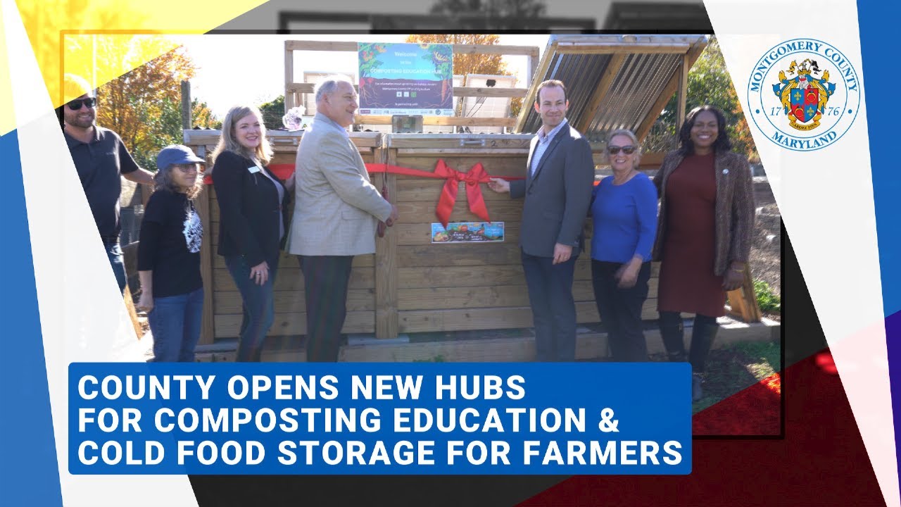 New Composting Education & Cold Food Storage Hubs Opened