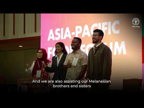 Asia-Pacific Food Forum: Empowering Pacific youth