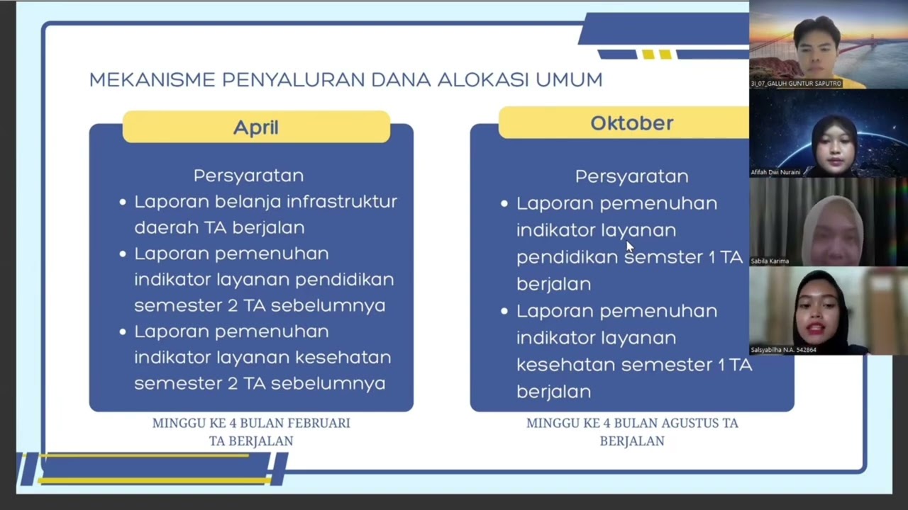 Optimalisasi Dana Perimbangan Kelompok 1