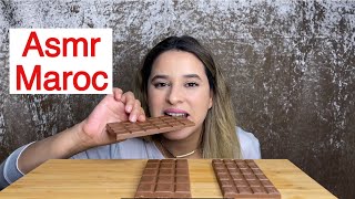 ASMR Maroc Eating Chocolate/ أكل الشكلاطة