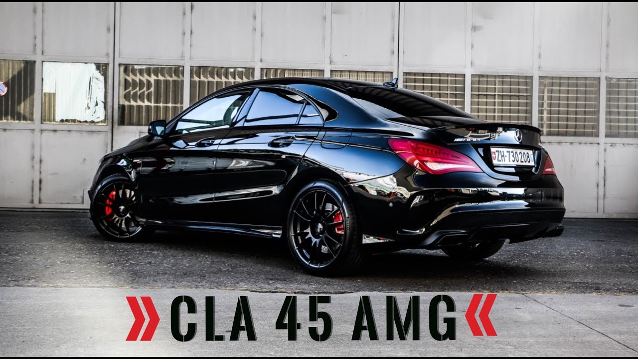 MERCEDES BENZ CLA 45 AMG ALL BLACK | C117 | CAR SELECTION | CAR PORN -  YouTube