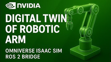 Digital Twin of a Robotic Arm (UR10) Using NVIDIA Omniverse Isaac Sim