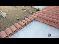 Como instalar teja tipo media caña