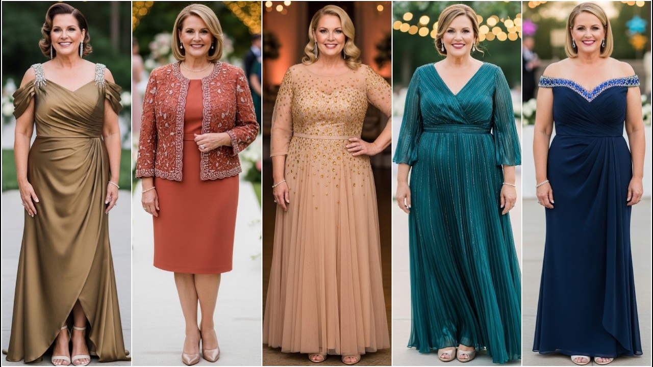 Платья для матерей невесты больших размеров 2026: элегантные свадебные наряды, подчеркивающие ваш...