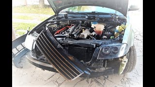 Чистка интеркулера VW Passat b5, AUDI, SKODA