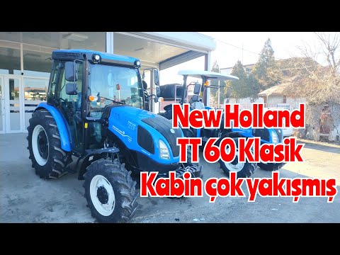 New Holland TT 60 klasik, kabinli modelini çok beğendim.