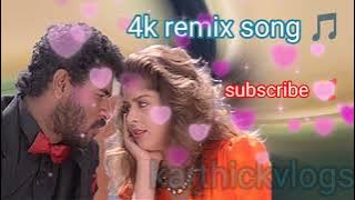 Kadhalan Movie Songs | Kadhalikum Pennin  Song 4K remix song | Prabhu Deva | Nagma | SPB | AR Rahman